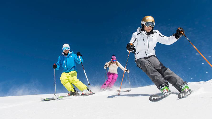 Skiing Alpe di Siusi